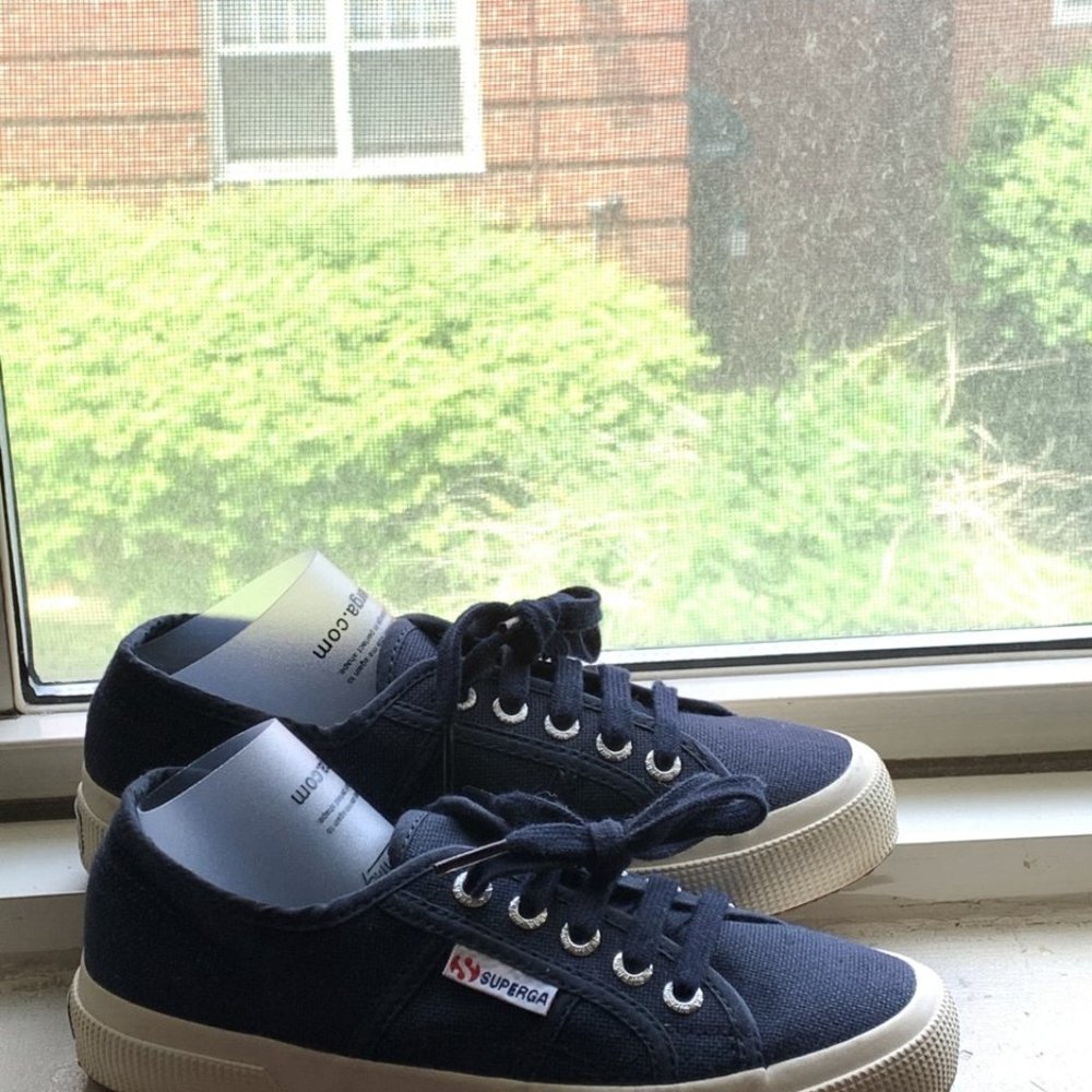 Superga- new  wore once